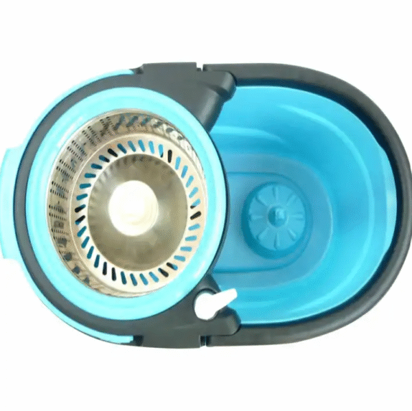 Mopa Giratoria 360° con Cubo y Ruedas – Limpieza rápida, fácil y sin esfuerzo - Imagen 6