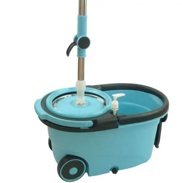Mopa Giratoria 360° con Cubo y Ruedas – Limpieza rápida, fácil y sin esfuerzo - Imagen 7