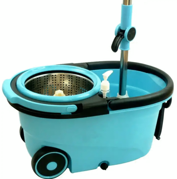 Mopa Giratoria 360° con Cubo y Ruedas – Limpieza rápida, fácil y sin esfuerzo - Imagen 10