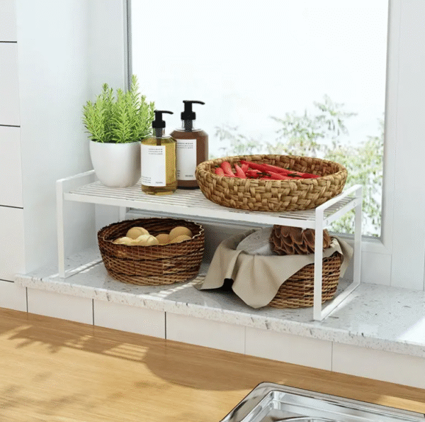 Organizador de productos multiuso mediano para cocina, baño u oficina
